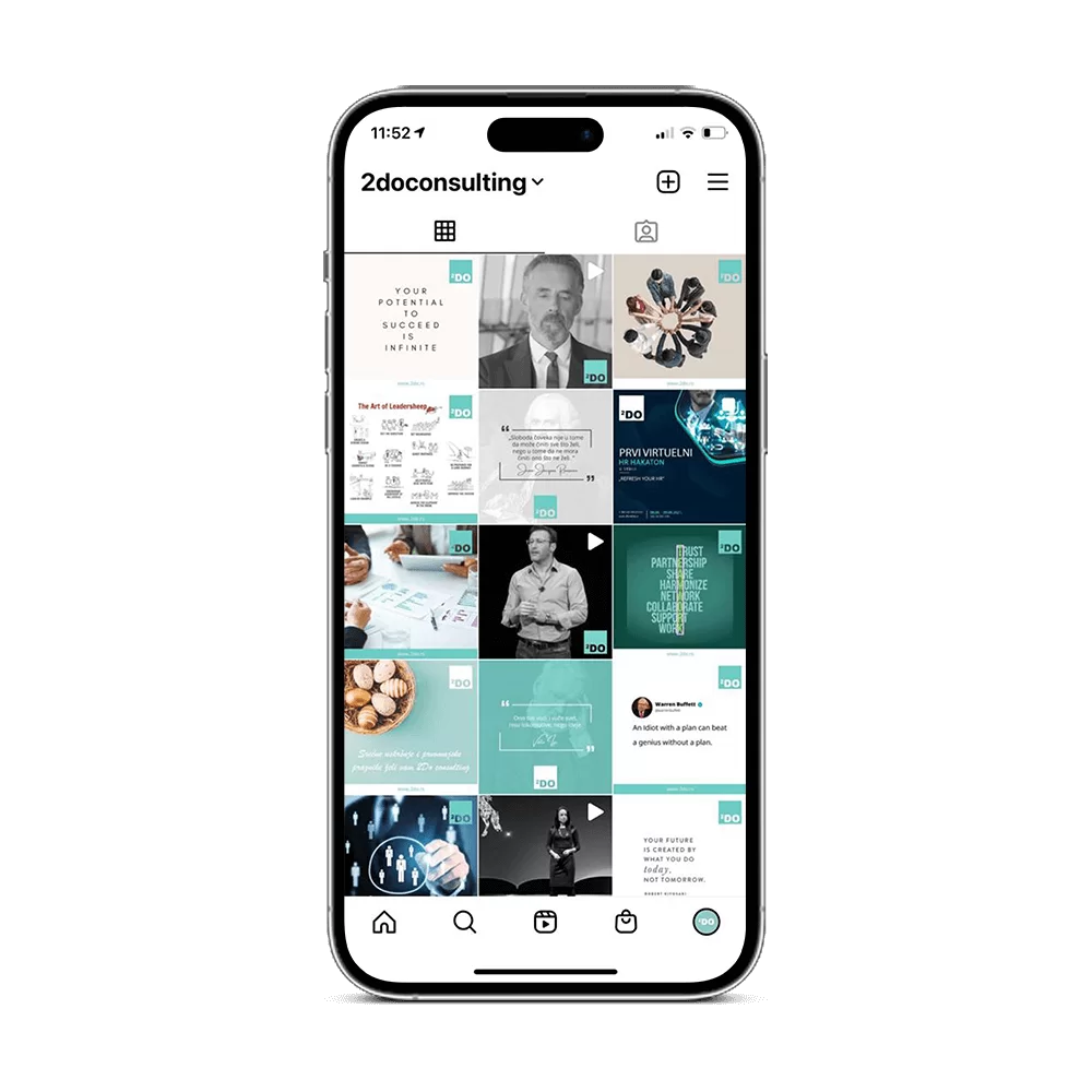 Vođenje društvenih mreža za 2do – DesignJust4You