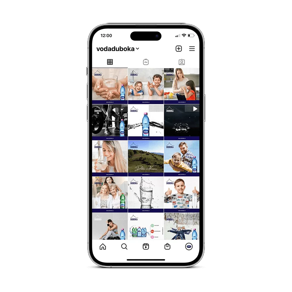Vođenje društvenih mreža za Duboka – DesignJust4You