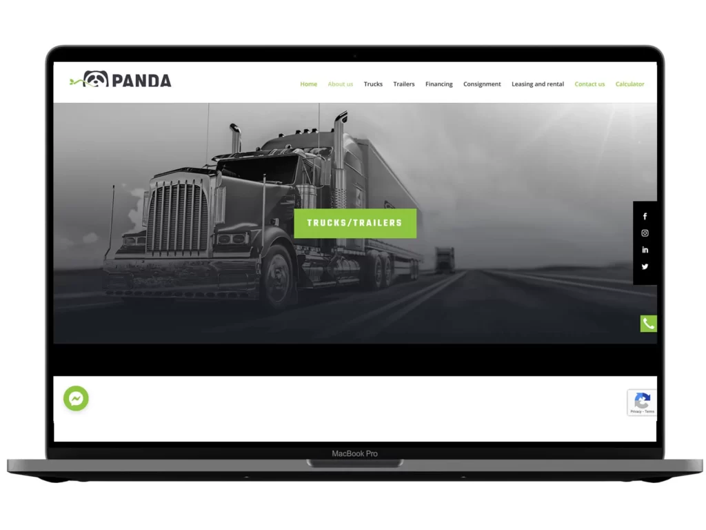 Izrada web sajta za Panda – primer iz portfolija DesignJust4You