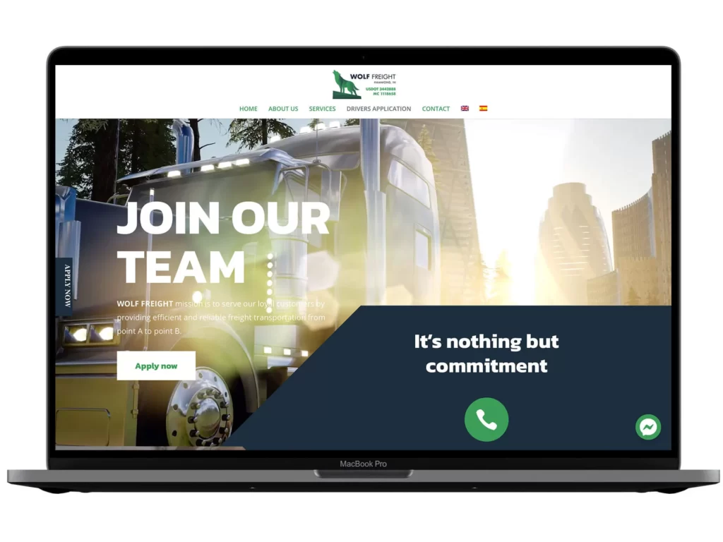 Izrada web sajta za Wolf – primer iz portfolija DesignJust4You