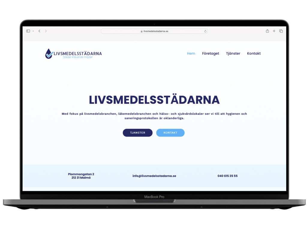 Izrada web sajta za Svedska – primer iz portfolija DesignJust4You